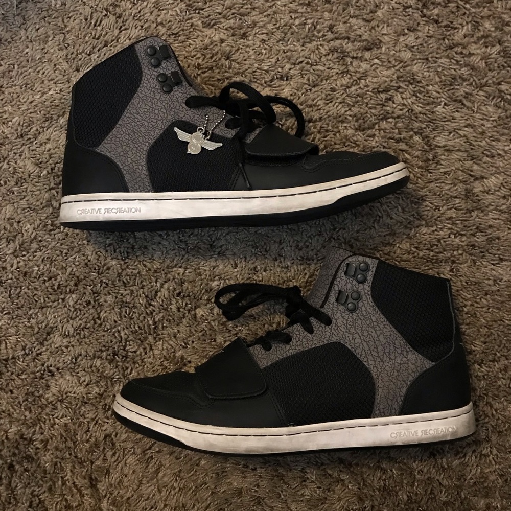 CREATIVE RECREATION CESARIO HI XXI BLACK CHARCOAL
Size 10.5